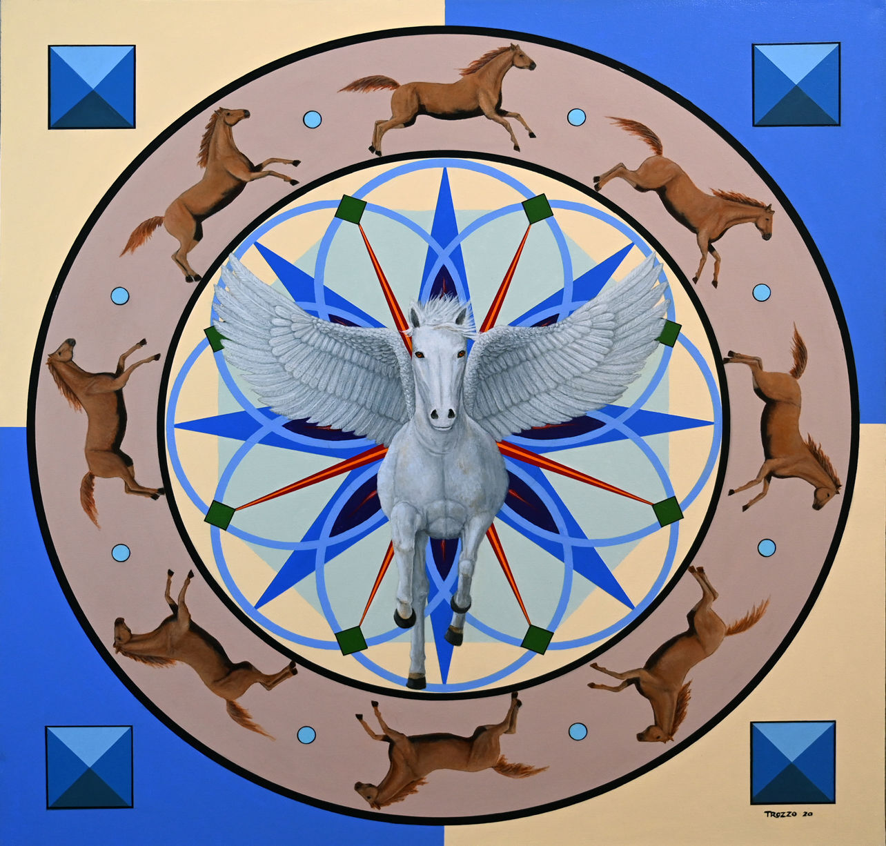 Horse Mandala